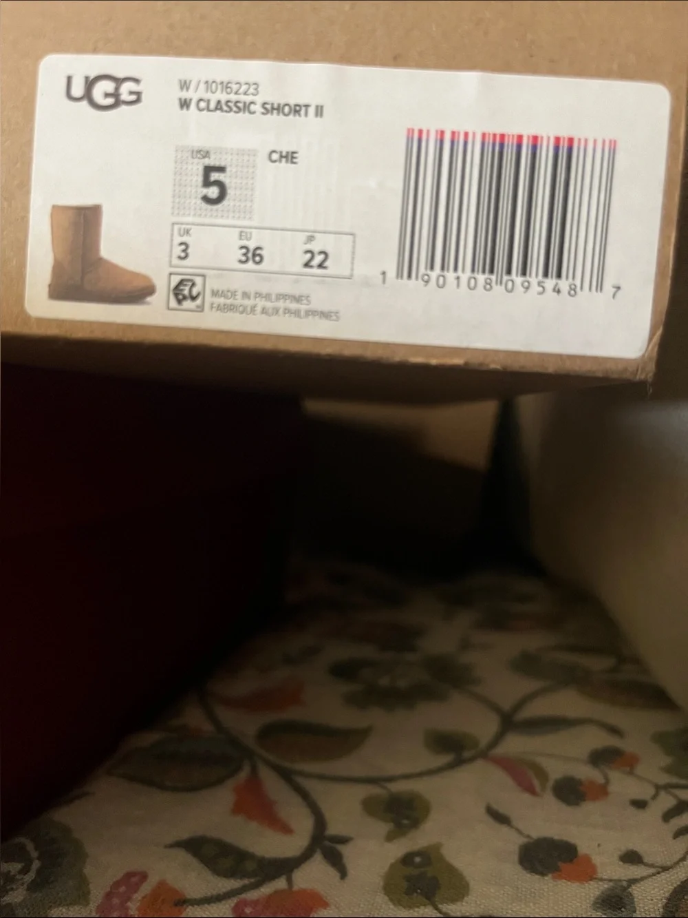UGG Classic Short Boot - Chestnut Brown